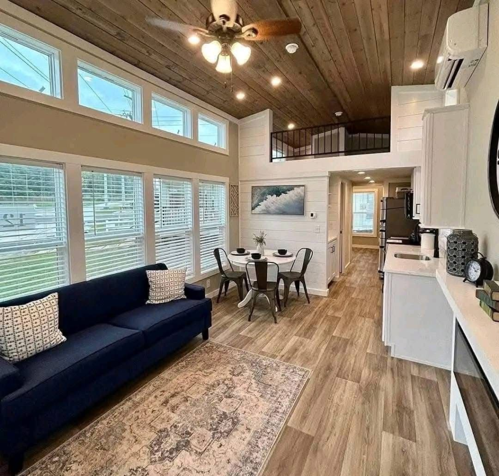 affordable tiny home USA interior design