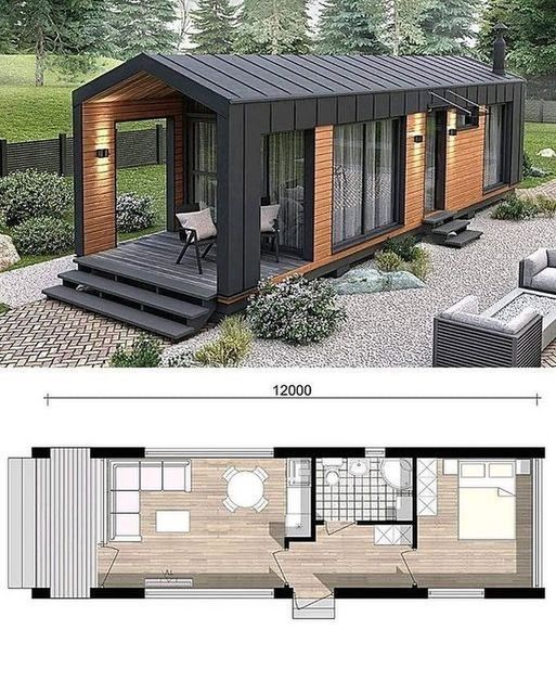 casas tiny en USA exterior moderno